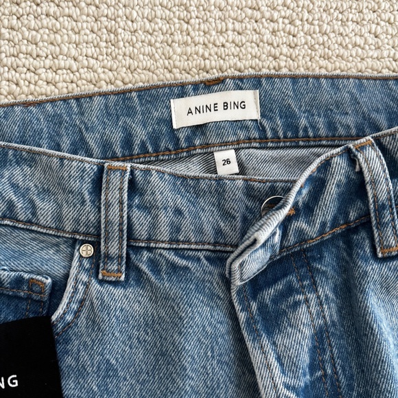 Anine Bing Gavin Jeans Clean Blue - Picture 4 of 4
